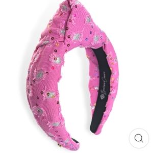 Brianna Cannon Pink Denim Headband